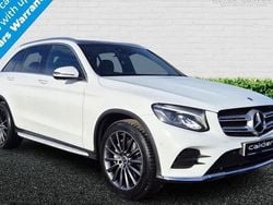White Used 2017 Mercedes GLC250 AMG Line Premium Estate | £17,750 (Fair price)