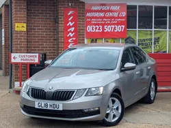 Cappuccino beige Used 2018 Skoda Octavia SE Hatchback | £10,195 (A bit pricey)