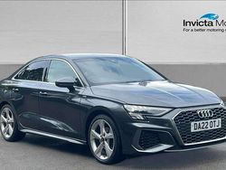 Grey Used 2022 Audi A3 S-Line Sedan | £20,945 (Good price)