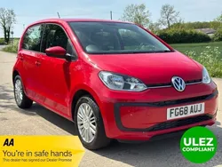 Red Used 2018 VW up! move up! Hatchback | £7,250 (Fair price)