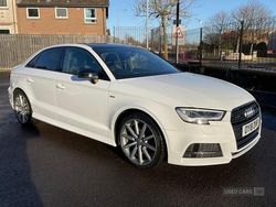 White Used 2018 Audi A3 Black Edition Sedan | £17,950 (Super price)