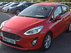 Red Used 2017 Ford Fiesta Zetec Hatchback | £6,500