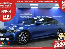 Blue Used 2019 BMW 320 M Sport Sedan | £18,499 (Expensive)