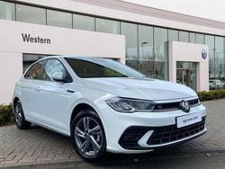 White Used 2025 VW Polo R-line Hatchback | £23,590 (Expensive)