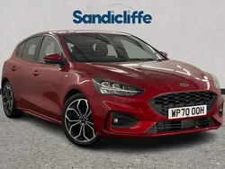 Red Used 2020 Ford Focus Hatchback | £13,201 (Fair price)