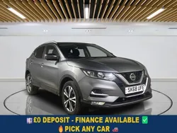Grey Used 2018 Nissan Qashqai N-Connecta SUV | £10,749 (Fair price)