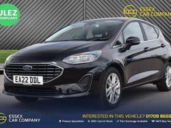 Black Used 2022 Ford Fiesta Titanium Hatchback | £12,238 (Good price)
