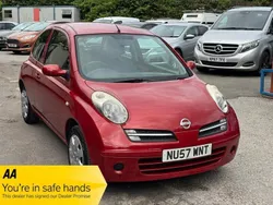 Red Used 2007 Nissan Micra Hatchback | £2,489 (Good price)