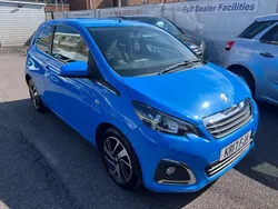 Blue Used 2017 Peugeot 108 Allure Hatchback | £4,990 (Fair price)