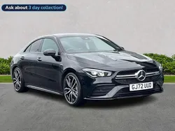 Black Used 2022 Mercedes CLA35 AMG Premium Coupe | £32,199 (Fair price)