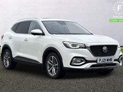 White Used 2021 MG HS Exclusive SUV | £14,399 (Fair price)