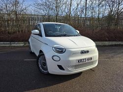 White Used 2023 Fiat 500e Icon Hatchback | £15,498 (A bit pricey)