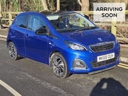 Blue Used 2018 Peugeot 108 Allure Hatchback | £7,550 (Fair price)
