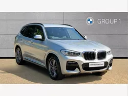 Silver Used 2021 BMW X3 M Sport SUV | £26,995 (Good price)