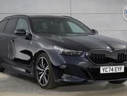 Black Used 2024 BMW 530e M Sport Estate | £47,500