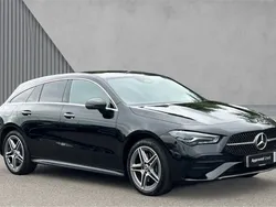 Cosmos black metallic Used 2024 Mercedes CLA250e Executive Sedan | £28,271 (Good price)