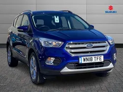Blue Used 2018 Ford Kuga Zetec SUV | £8,495 (Fair price)