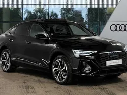 Black Used 2023 Audi Q8 e-tron Black Edition SUV | £44,499 (Fair price)