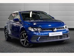 Blue Used 2025 VW Polo Match Hatchback | £19,994 (Fair price)