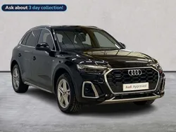 Black Used 2021 Audi Q5 S-Line SUV | £30,308 (Fair price)
