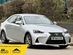 Silver Used 2018 Lexus IS300h Executive Line Sedan | £13,990 (Fair price)