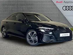 Black Used 2022 Audi A3 Advanced Sedan | £27,495 (Good price)