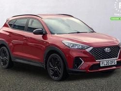 Red Used 2020 Hyundai Tucson N Line SUV | £15,799 (Fair price)