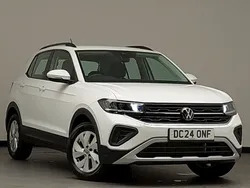 White New 2024 VW T-Cross Life SUV | £22,998 (Super price)