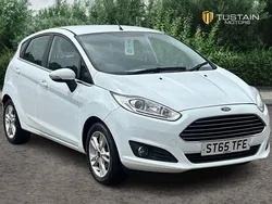 White Used 2015 Ford Fiesta Zetec Hatchback | £6,499 (Fair price)