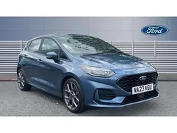 Blue Used 2023 Ford Fiesta ST-Line Hatchback | £14,796 (Fair price)