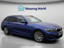 Blue Used 2021 BMW 330e M Sport Estate | £19,200 (Fair price)
