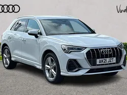 White Used 2021 Audi Q3 S-Line SUV | £24,400 (Fair price)