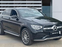 Black Used 2022 Mercedes GLC300 AMG Line Premium Coupe | £39,421 (Fair price)