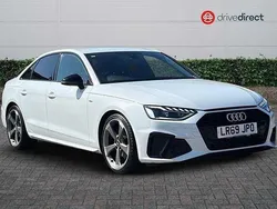 White Used 2019 Audi A4 Black Edition Sedan | £16,998 (Expensive)