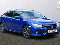 Blue Used 2018 Honda Civic Sport Plus Hatchback | £14,899 (Fair price)