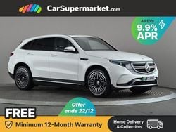 White Used 2021 Mercedes EQC400 AMG Line Premium SUV | £25,197 (Fair price)