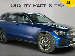Blue Used 2020 Mercedes GLC300 AMG line Estate | £19,500 (Good price)