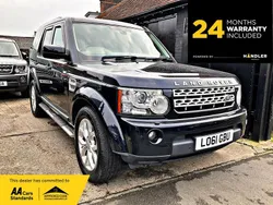 Blue Used 2011 Land Rover Discovery 4 HSE SUV | £11,490 (Fair price)
