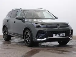 Green Used 2025 VW Tiguan R-line SUV | £36,690