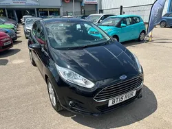 Black Used 2015 Ford Fiesta Zetec Hatchback | £6,999 (A bit pricey)