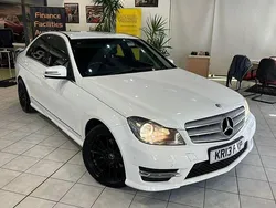 White Used 2013 Mercedes C220 AMG Sedan | £3,495 (Good price)