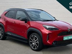 Red/black Used 2023 Toyota Yaris Hybrid Sport Estate | £22,528 (Fair price)