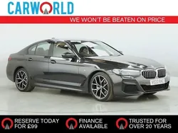 Grey Used 2022 BMW 520 M Sport Sedan | £21,990 (Good price)