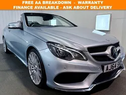 Silver Used 2014 Mercedes E350 AMG Cabriolet | £10,495 (Fair price)