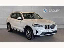 White Used 2022 BMW X3 xLine SUV | £33,450 (Super price)
