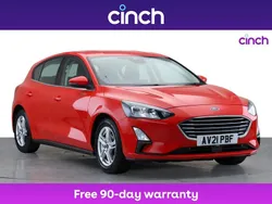 Red Used 2021 Ford Focus Zetec Hatchback | £13,169 (Good price)