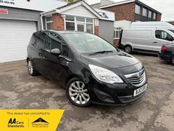 Black Used 2012 Vauxhall Meriva MPV | £2,490 (Fair price)