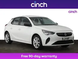 White Used 2021 Vauxhall Corsa Hatchback | £10,299 (Fair price)