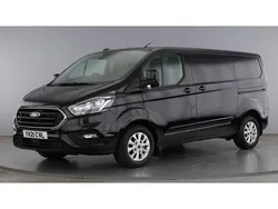 Black Used 2021 Ford Transit Custom Limited Van | £14,495 (Fair price)