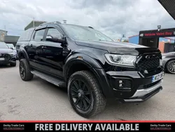 Black Used 2021 Ford Ranger Wildtrack Pickup | £22,990 (Fair price)